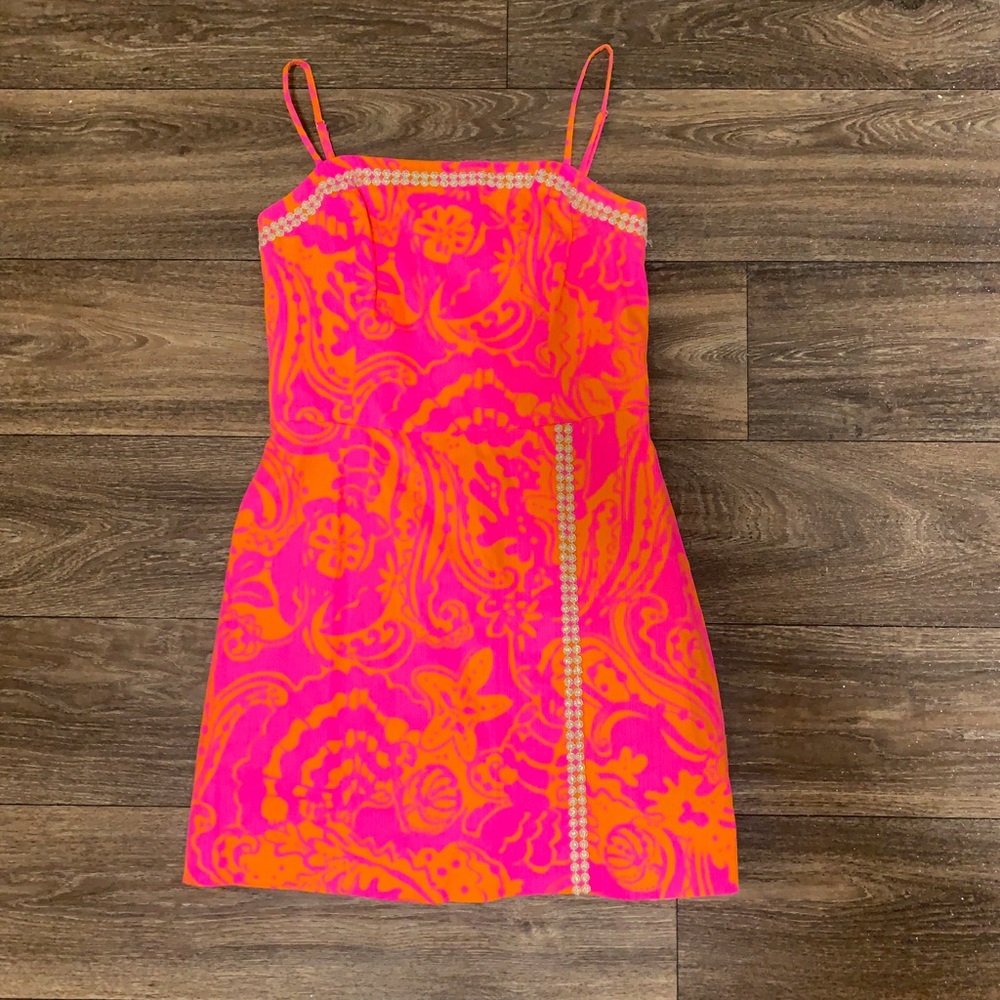 Beautiful Lilly Pulitzer Dress Romper size 4